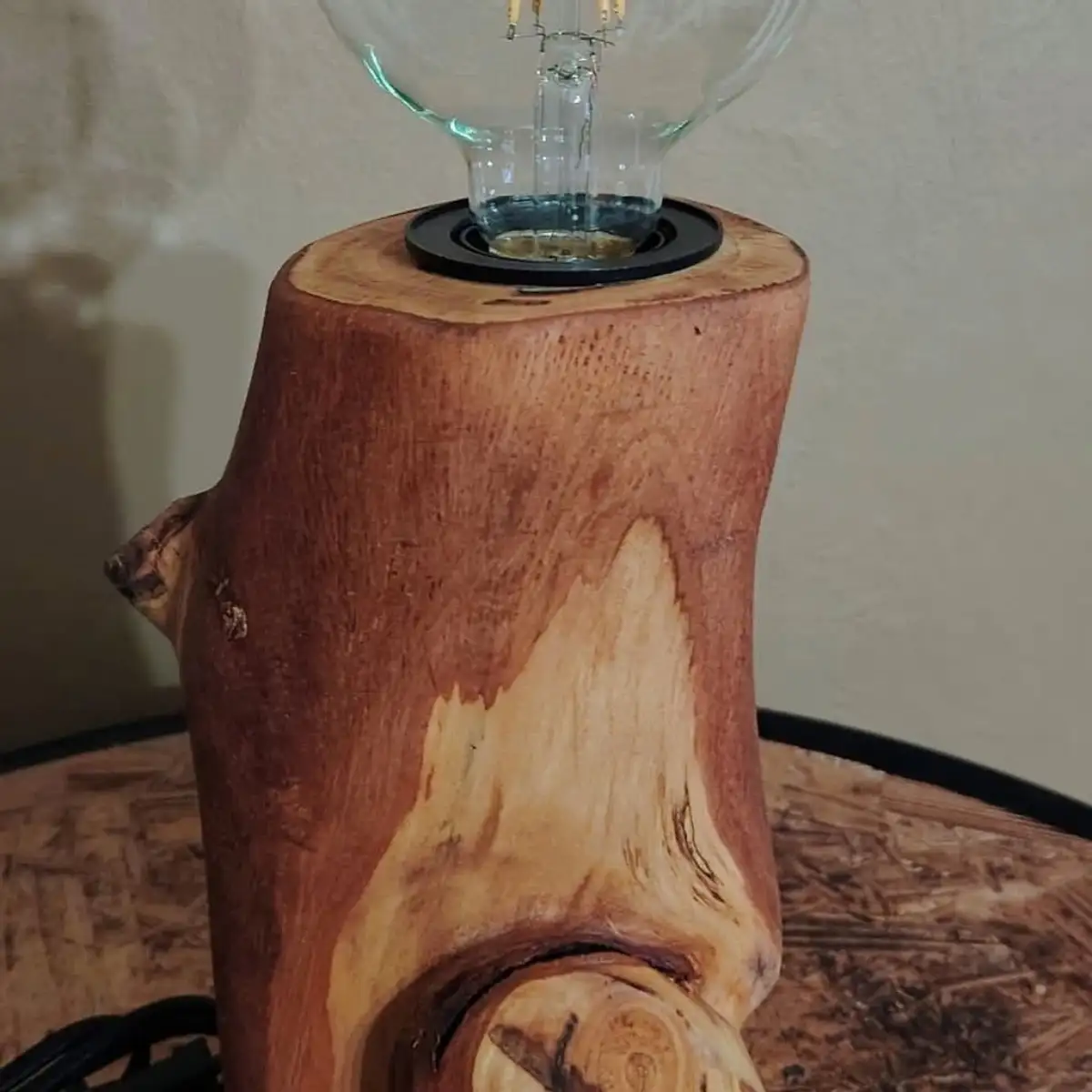 Lampe tronc