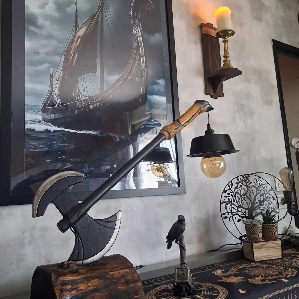 Lampe H Double Lames